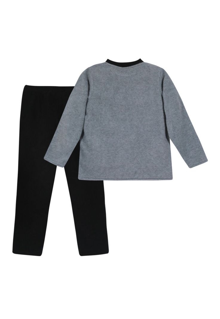Pijama Niño Polar H2O Wear Gris-1