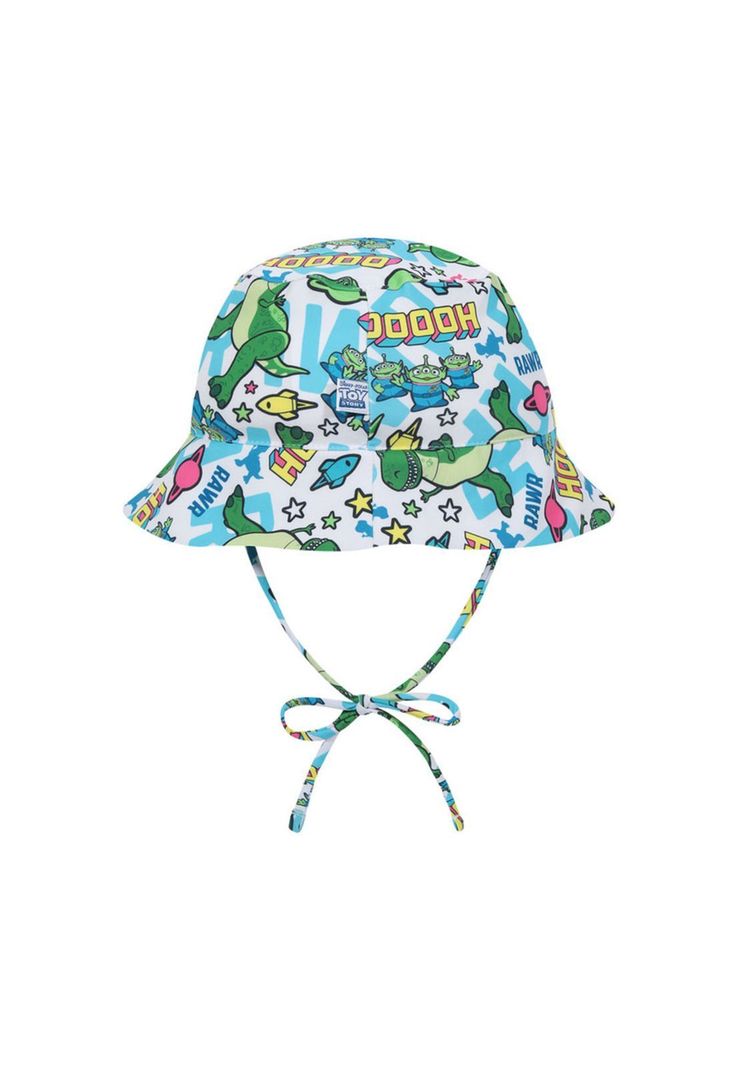 Gorro Bebe Niño UV50+ Disney Toy Story Blanco-1