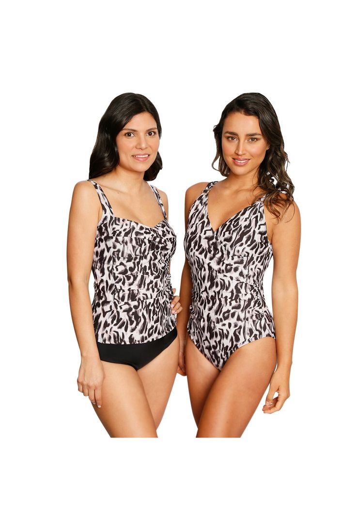 Traje de Baño Tankini control Torcido Anna Mujer H2O Wear-2