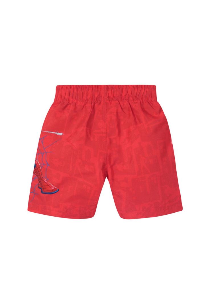 Traje de Baño Bebe Niño Short Disney Spiderman Rojo-1
