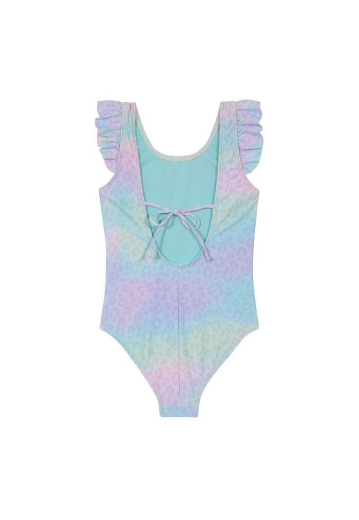 Traje de Baño Niña Estamp. Vuelos UV30+ H2O Wear Lila-1