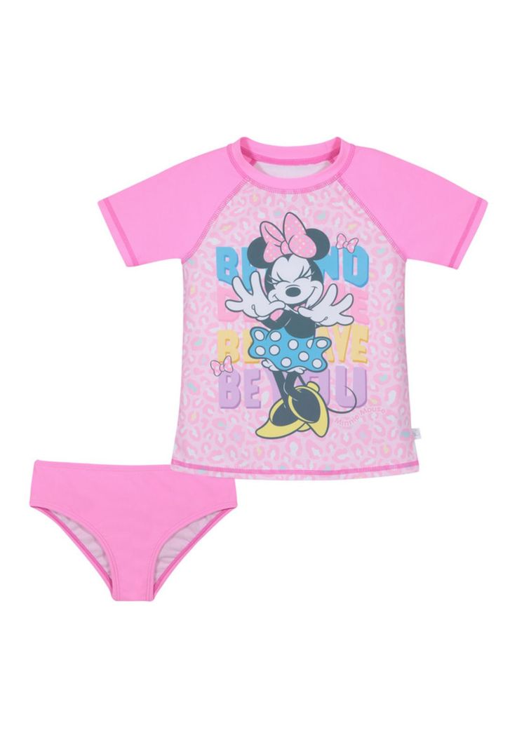 Traje de Baño Niña Set UV50+ Minnie Disney-0