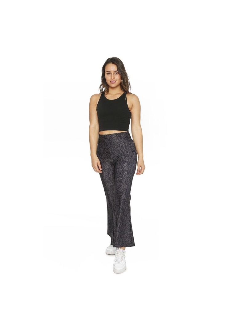 Mujer Calza Flare Con Pretina H2O Wear Jaguar Café-2