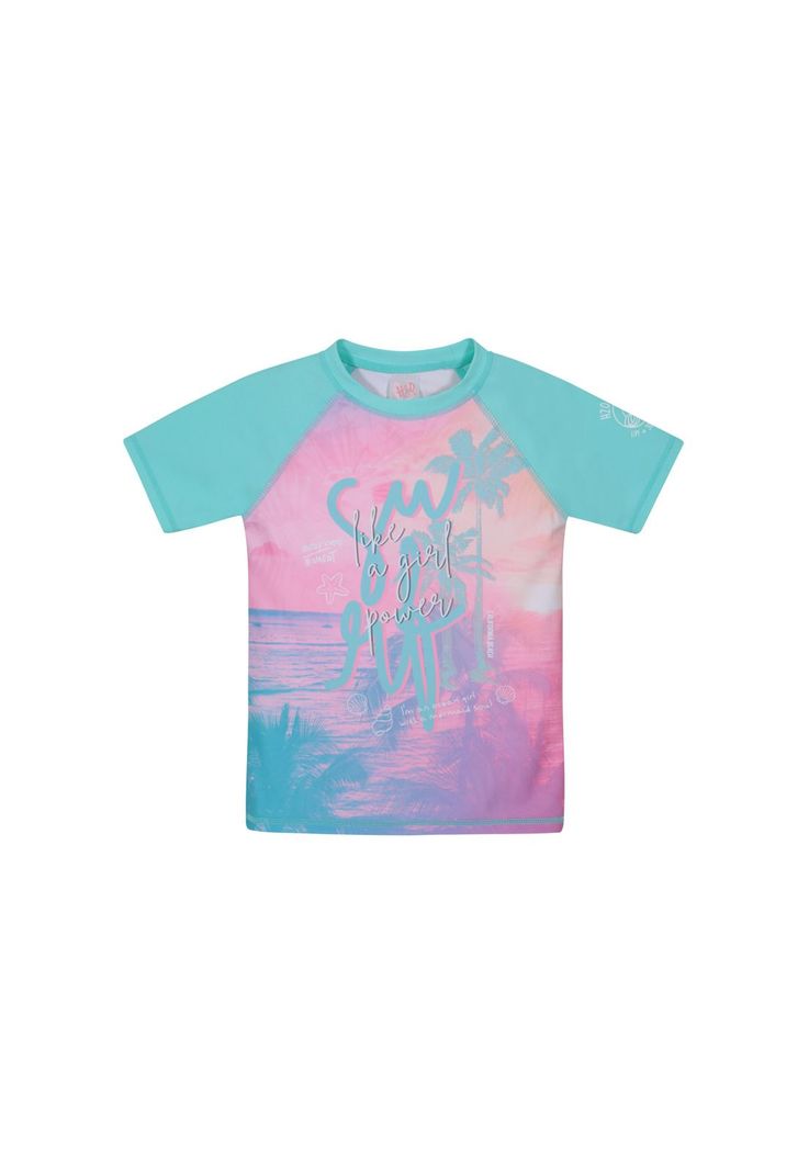 Traje de Bano Nina Polera UV50 M/Corta H2O Wear Calipso 4