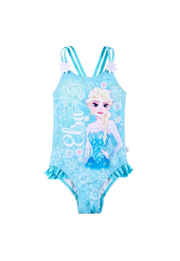 Traje de Baño Niña Entero Disney Frozen-0