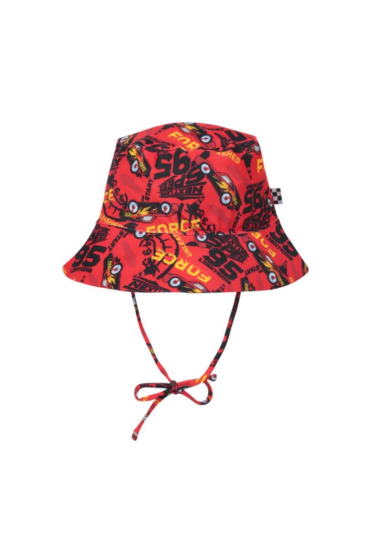 Gorro Bebe Niño UV 50 Disney Cars Rojo-0