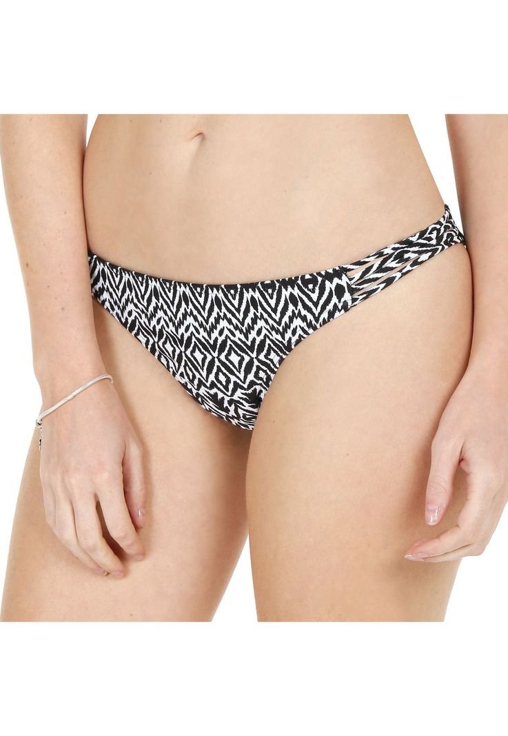 Traje de Bano Calzon Mujer H2O Wear Negro Pizarra