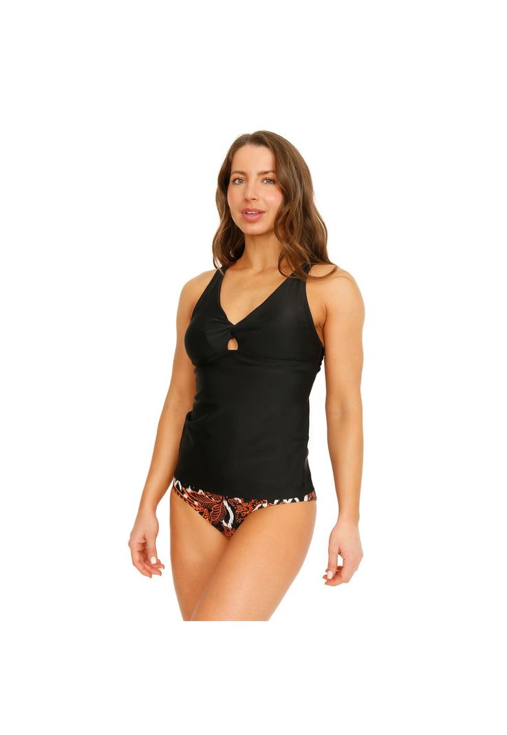 Traje de Baño Tankini Control Nudo Marta Mujer H2O Wear-2