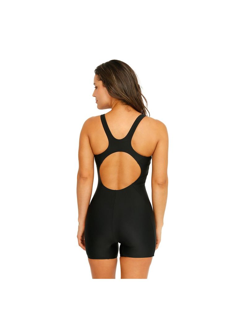 Traje de Baño Mujer Deportivo Largo Franjas H2O Wear-3
