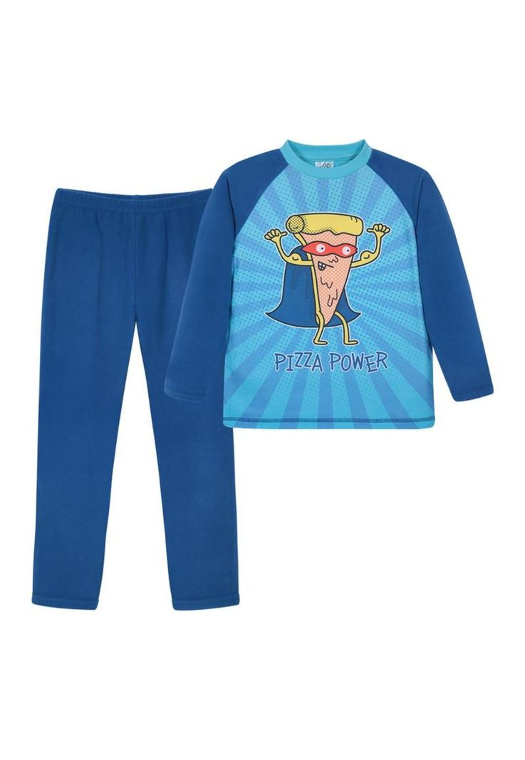 Pijama Niño Polar Azul H2O Wear-0