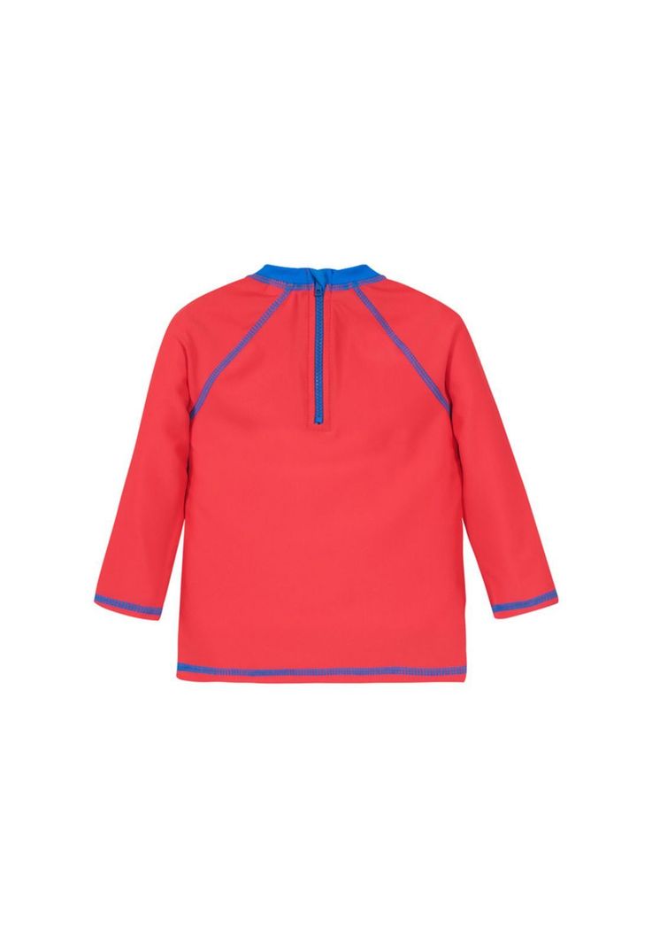 Polera Bebe Niño UV 50 Manga Larga Disney Spiderman Rojo-1