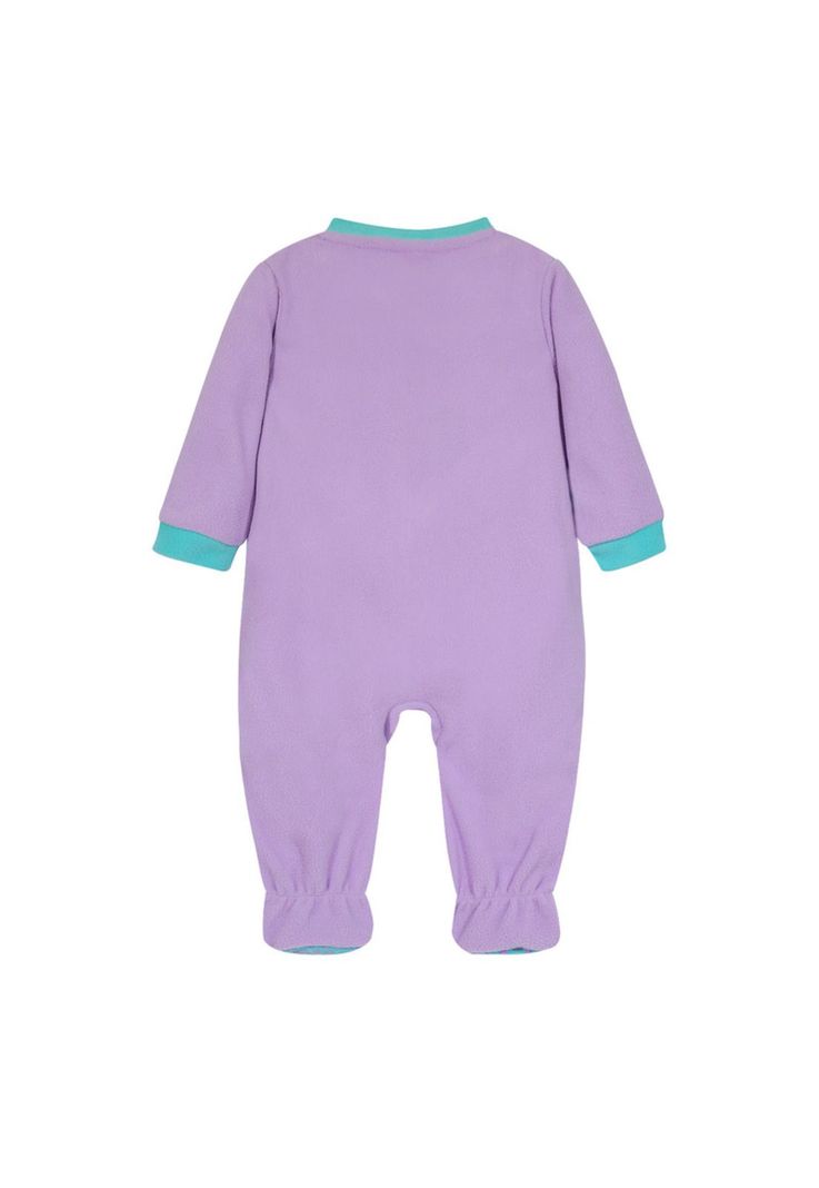 Pijama Bebé Niña Entero Polar Sustentable Lila H2O Wear-1
