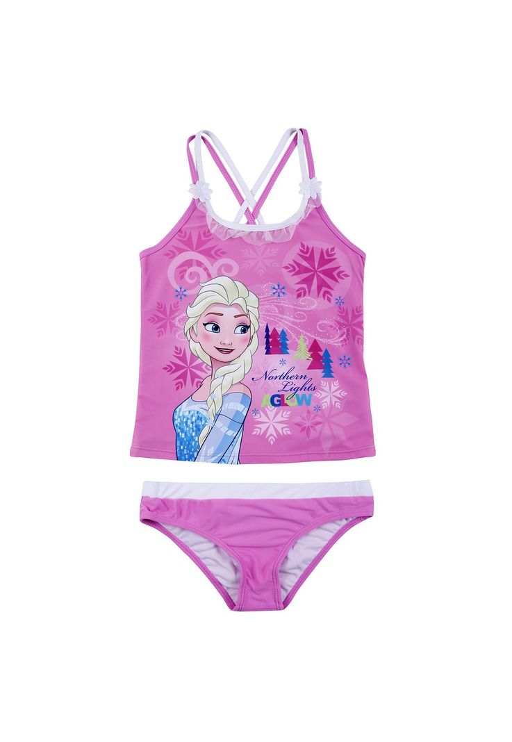 Traje de Baño Niña Tankini Disney Frozen-0