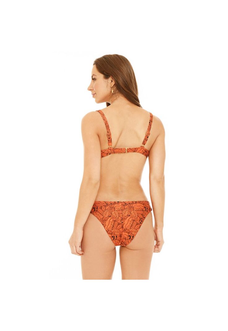 Traje de Baño Bikini Mujer H2O Wear Copa Semi Brillo Cobre-1
