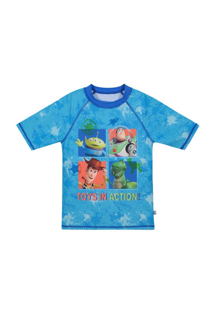 Traje de Baño Niño Polera UV50+ Toy Story Disney-0