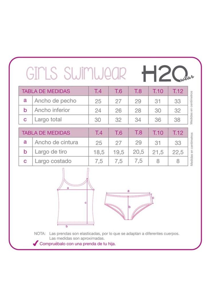 Traje de Baño Tankini UV30+ con Vuelos para Niña Rosado-3