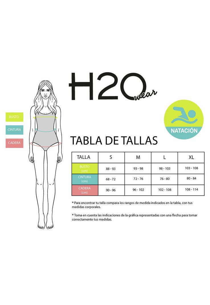 Traje de Baño Mujer Deportivo con Cierre H2O Wear-8