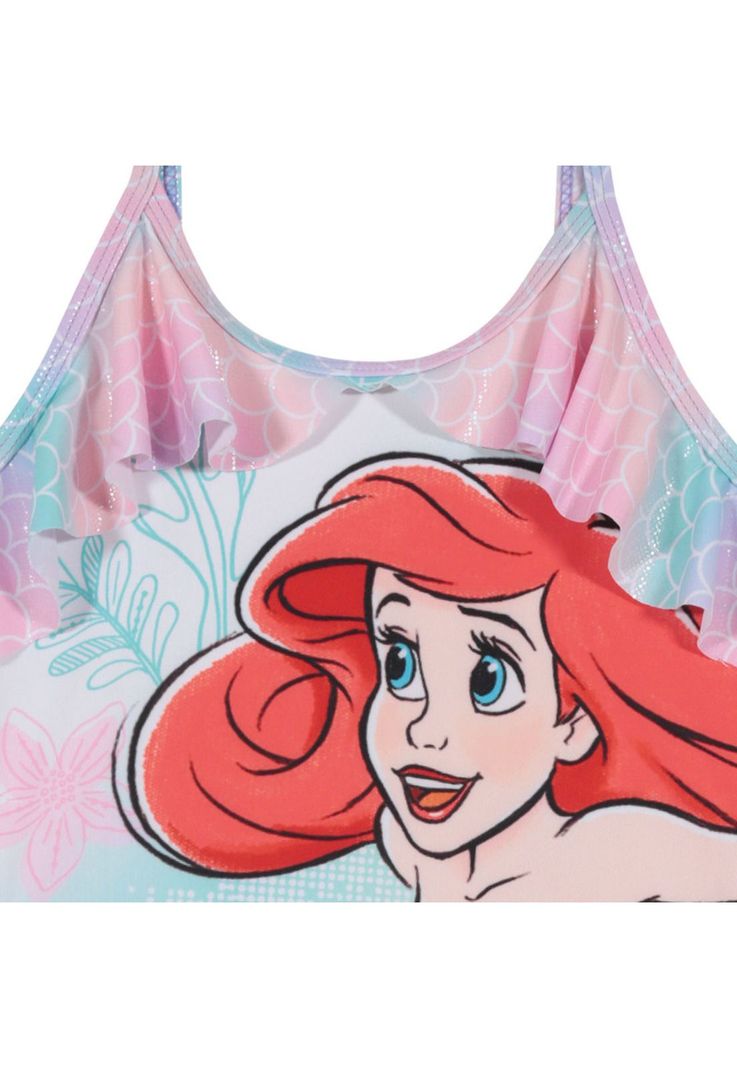 Traje de Baño Niña Tankini Disney Princesas Rosado C/Vuelos-2