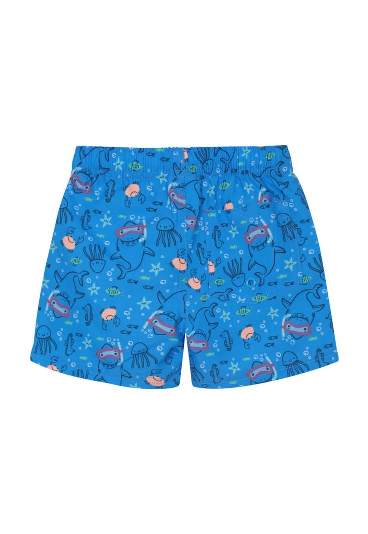 Traje de Baño Bebe Niño Short Est. Tiburon H2O Wear-1
