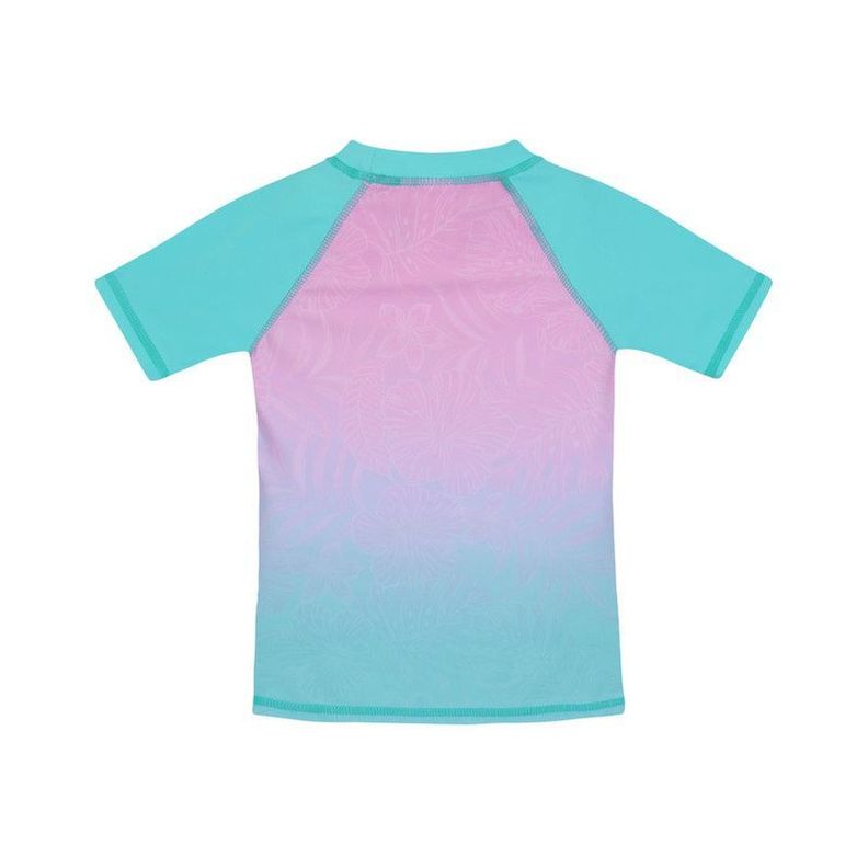 Polera Niña UV50+ H2O Wear Verde M/Corta-2