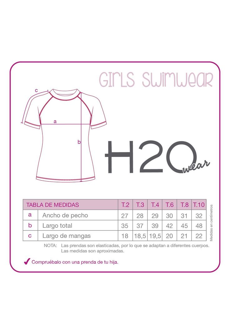 Polera Niña Manga Corta UV 50 Disney Princesas Rosa-2