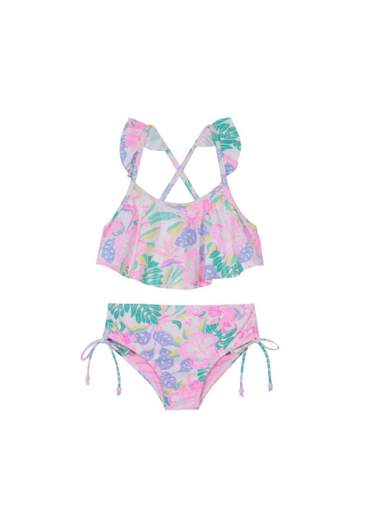 Traje de Baño Niña Bikini UV30+ Brillo H2O Wear-0