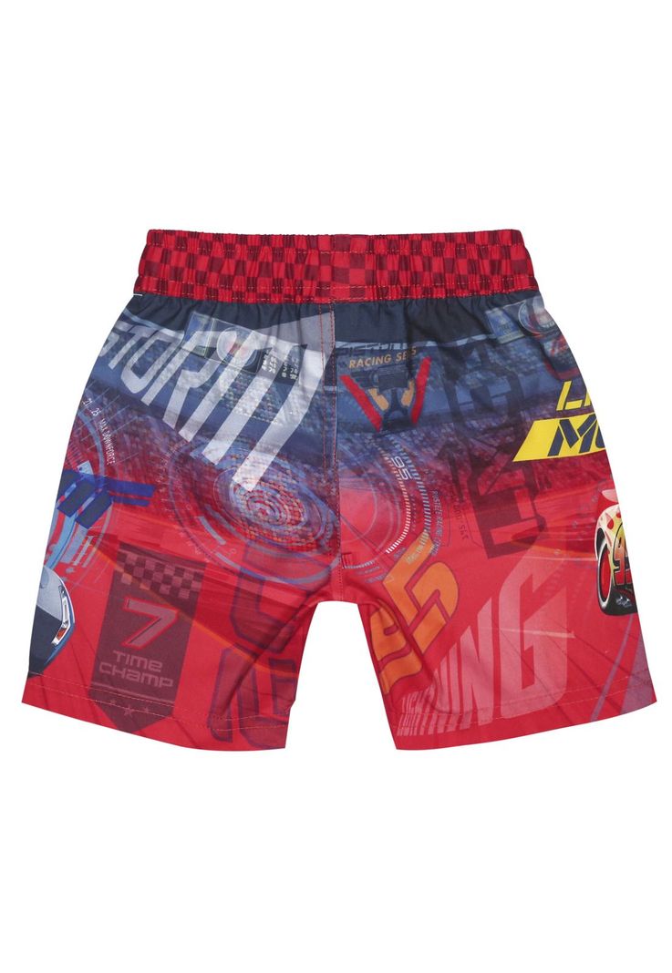 Traje de Baño Bebé Niño Short Disney Rojo Cars-1