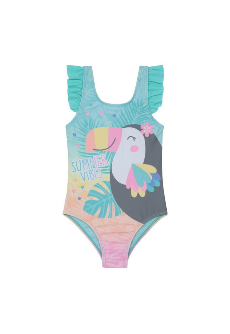 Traje de Baño Niña Summer Vibes UV30+ H2O Wear-0