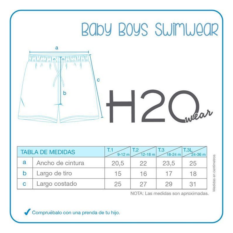 Traje de Baño Bebe Niño Short Disney Toy Story Azul-2