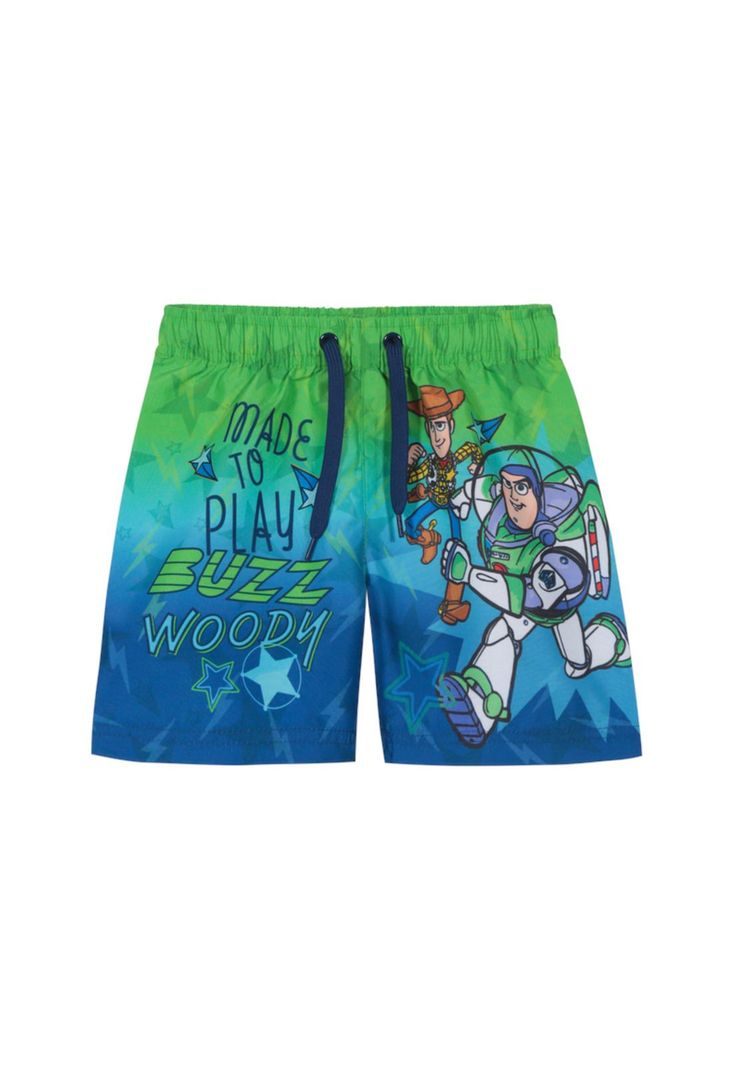Traje de Baño Bebe Niño Short Disney Toy Story Azul-0
