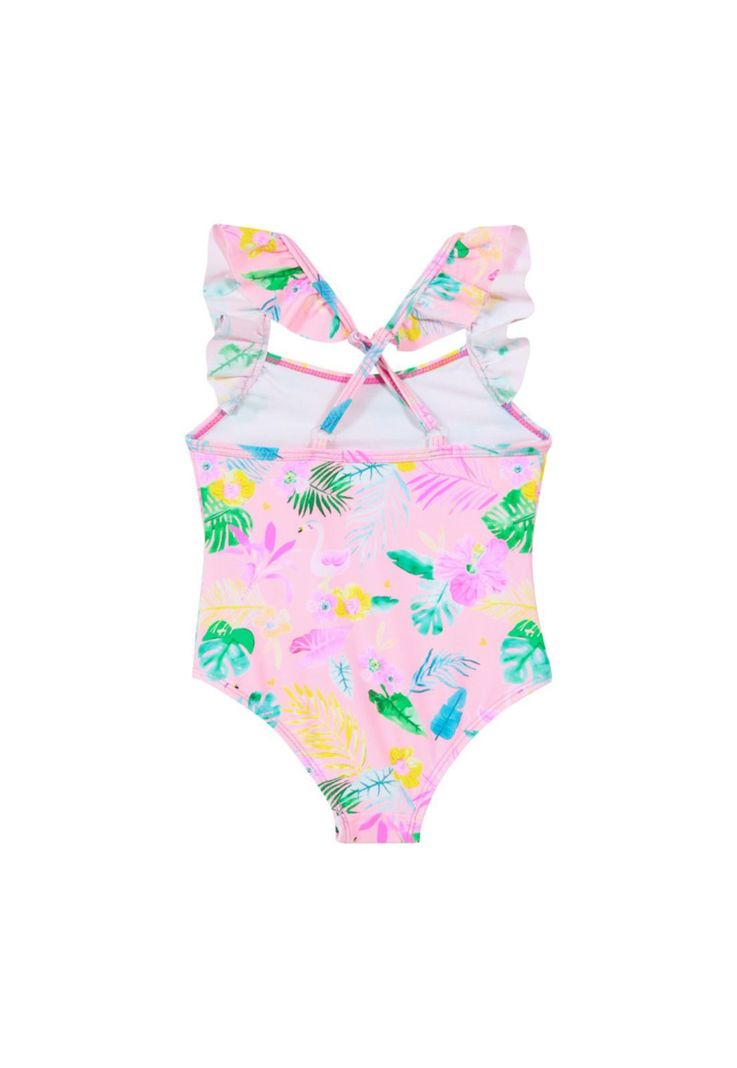 Bebé Traje de Baño UV+30 Vuelos Folia Rosa-1