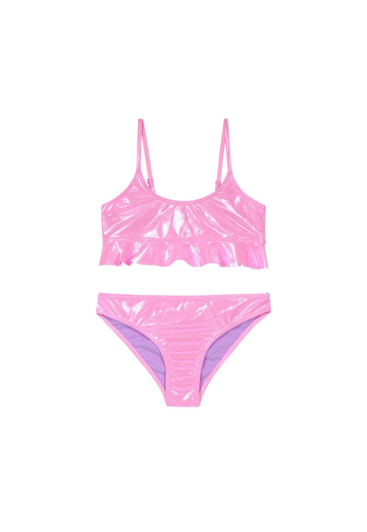 Traje de Baño Teens Niña Bikini UV30 H2O Wear Brillante-1