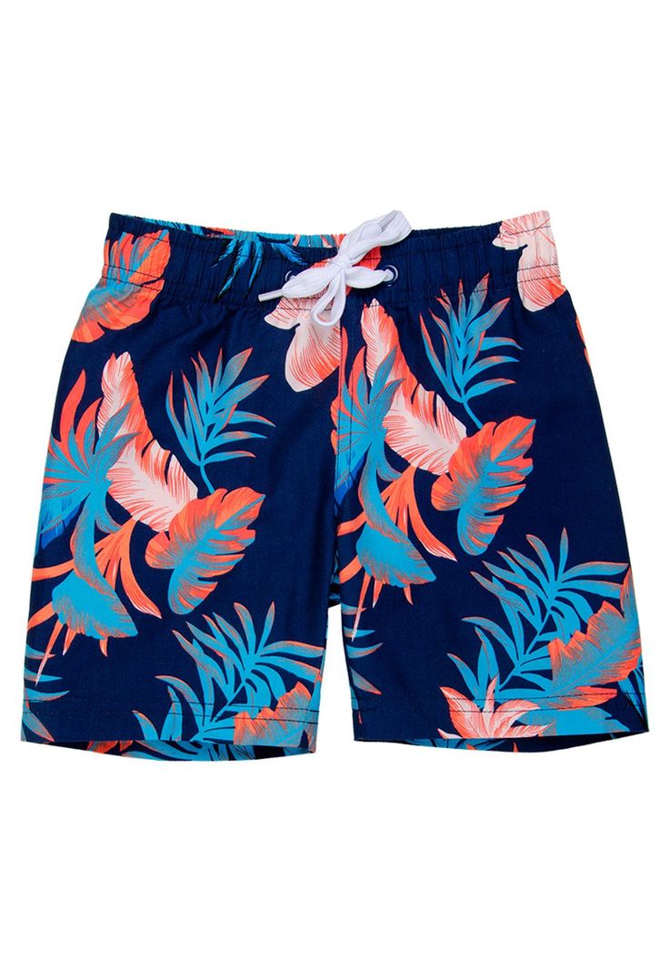 Traje de Bano Bebe Nino Short Azul H2O Wear 9 A 12 Meses