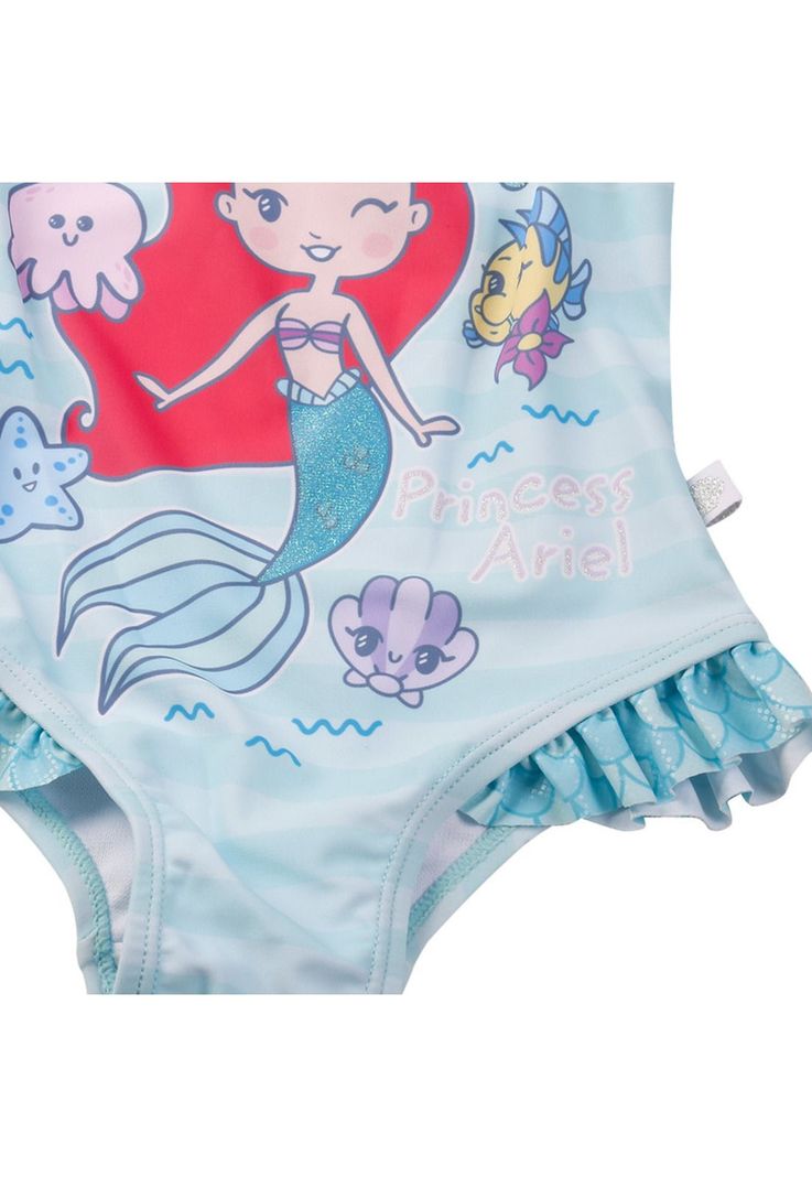 Traje de Baño Bebe Niña Disney Ariel Turquesa-2