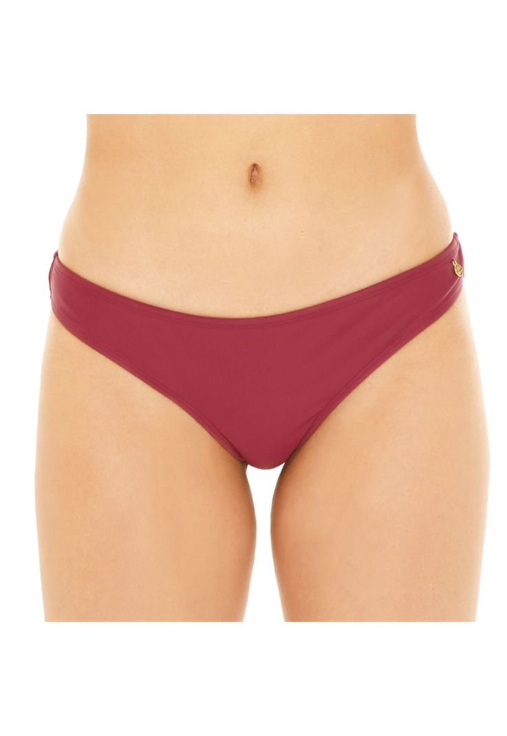 Mujer Calzon Culot Clasico H2O Wear Burdeo