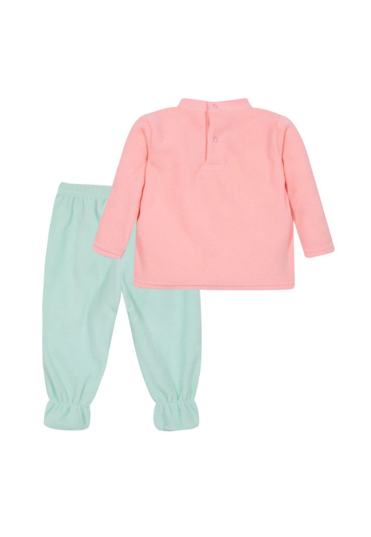 Pijama Bebé Niña Polar Sustentable Wild Verde H2O Wear-1