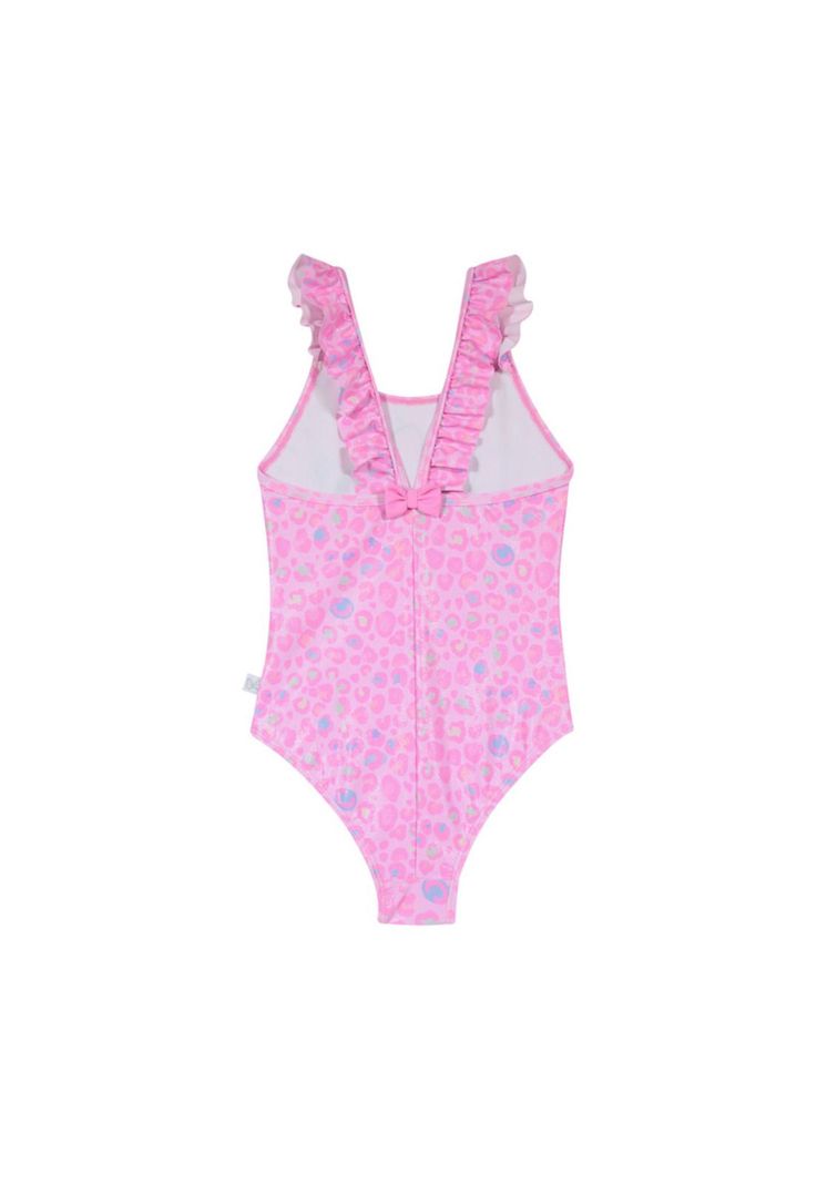 Traje de Baño Entero Niña Disney Minnie Rosado-1