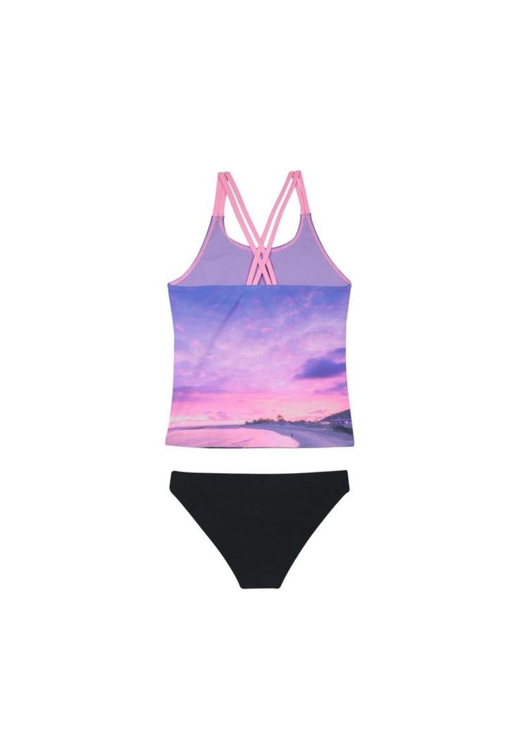 Traje de Baño Teens Niña Tankini UV30+ H2O Wear-1
