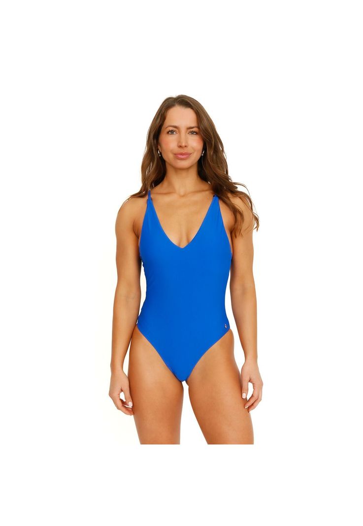 Traje de Baño Mujer Entero Emma Blue H2O Wear-0