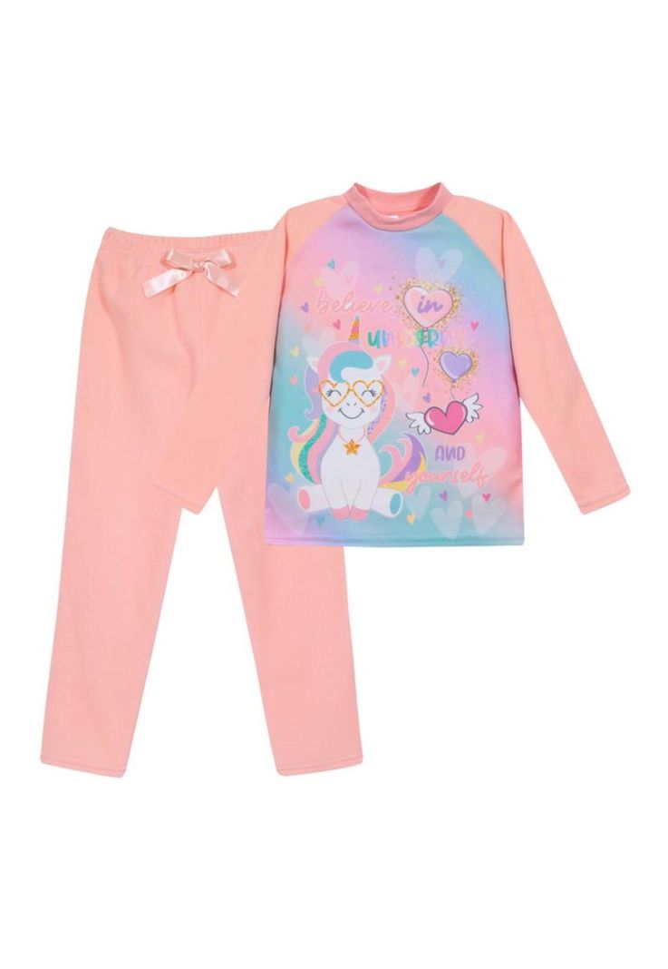Pijama Nina Polar H2O Wear Coral