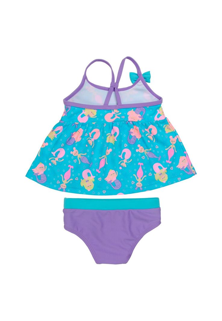 Traje de Baño Bebe Tankini UV 30 H2O Wear Verde-1