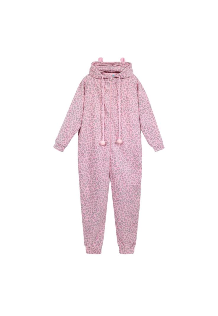 Pijama Niña Polar Estampado H2O Wear Rosa-0