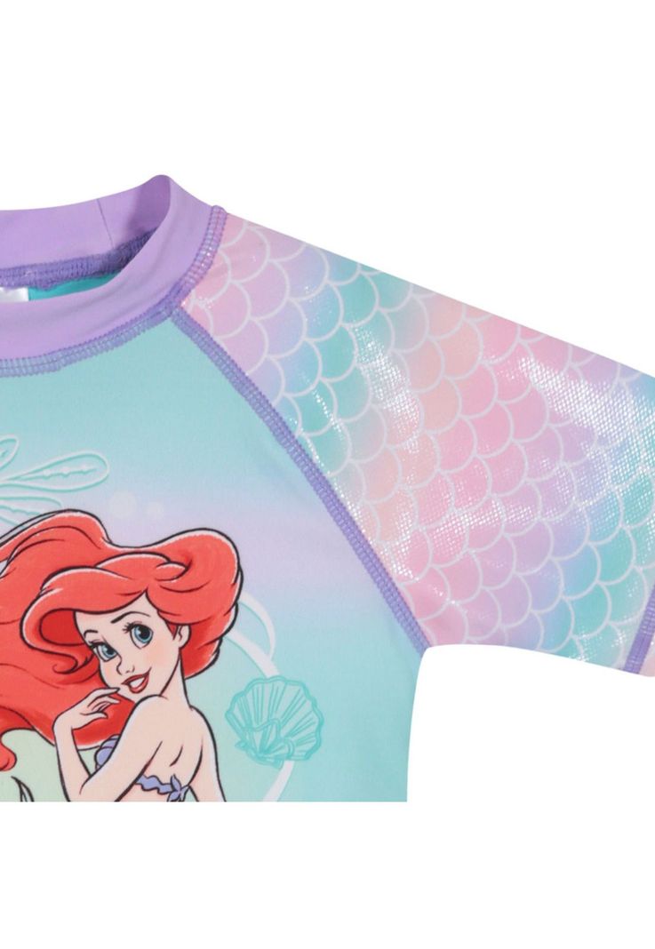 Traje de Baño Niña Set UV UV50+ Disney Princesas Lila M/Corta-2