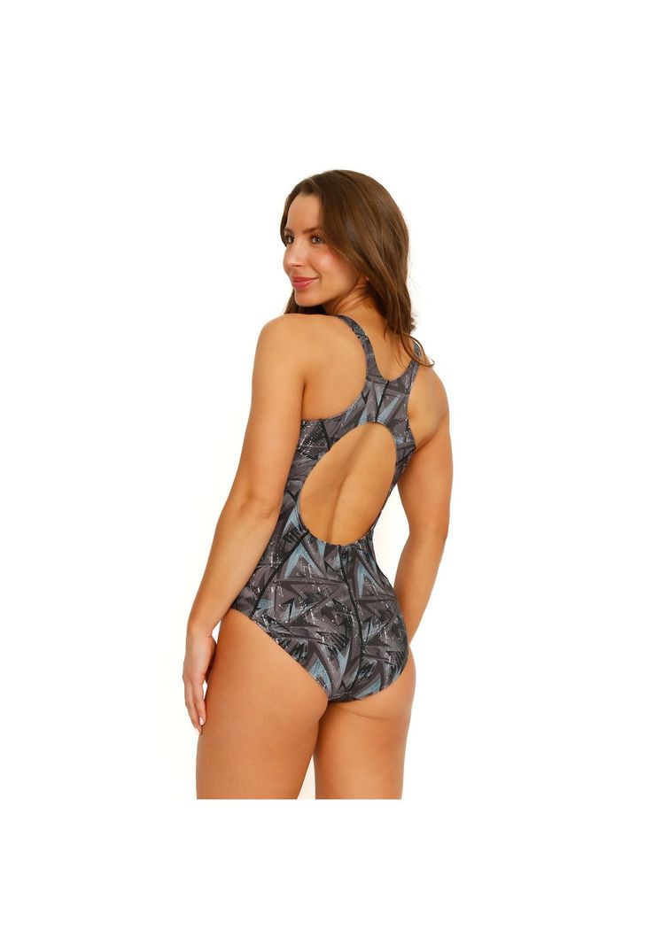 Traje de Baño Mujer Deportivo Estampado H2O Wear-3