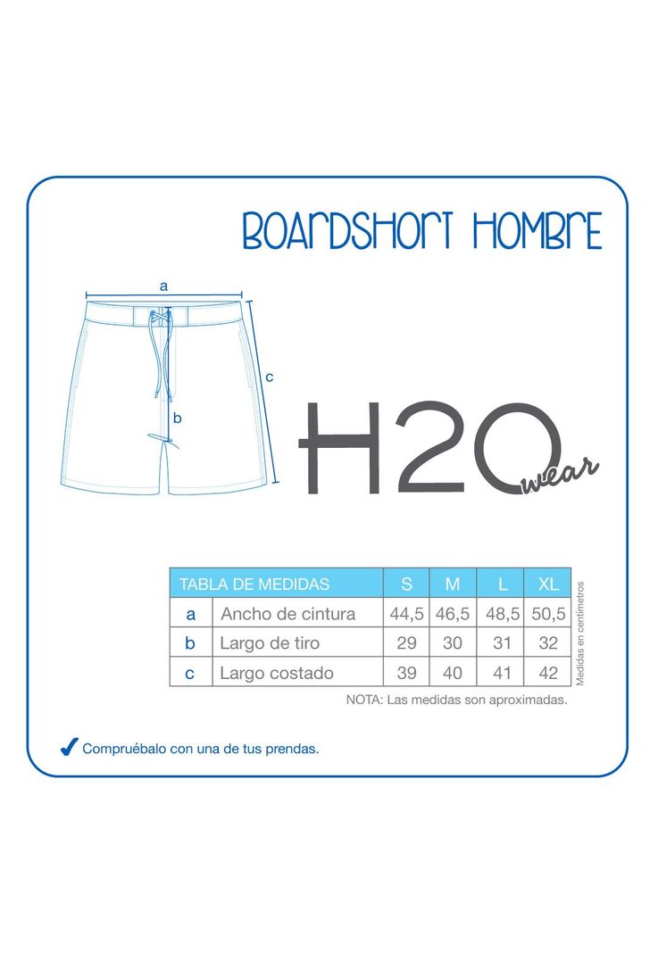 Traje de Baño Hombre Short Hawaii H2O Wear-5