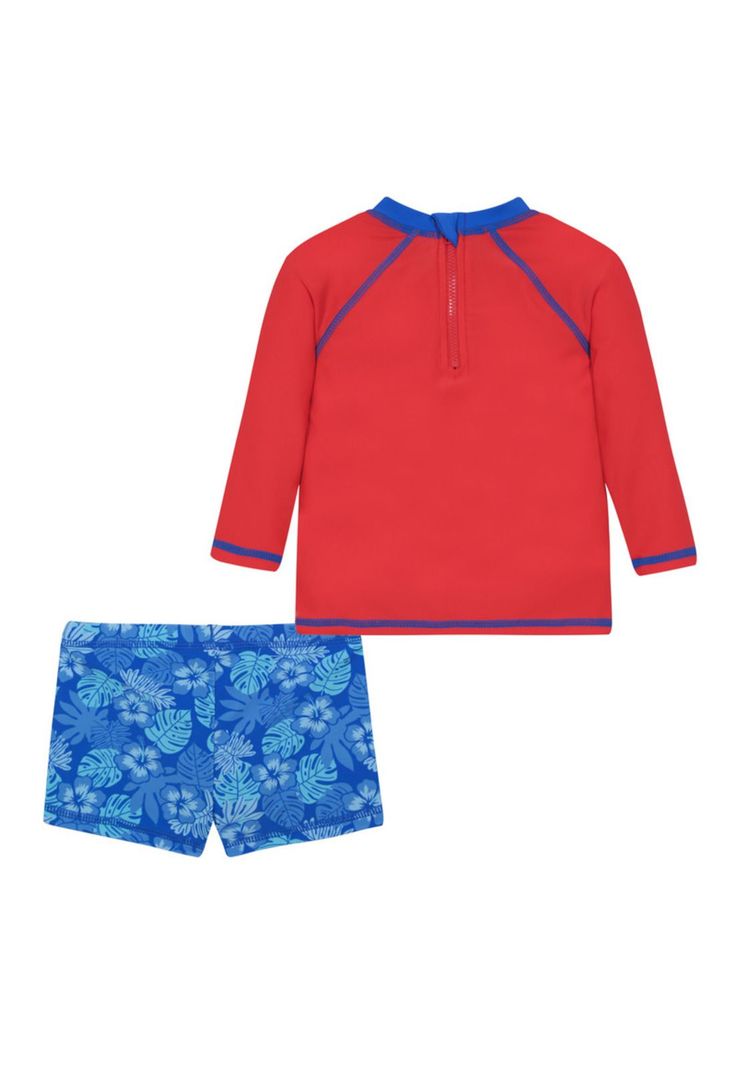 Traje Baño Bebe Set UV50 + Manga Larga H2O Wear-1