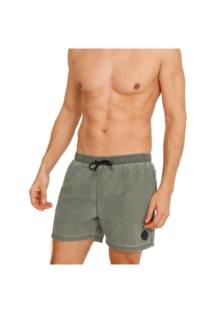 Traje de Baño Hombre Short Texas Oliva H2O Wear-0