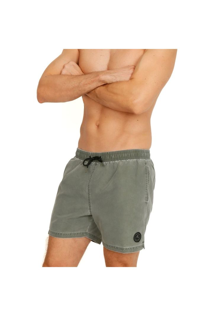 Traje de Baño Hombre Short Texas Oliva H2O Wear-2
