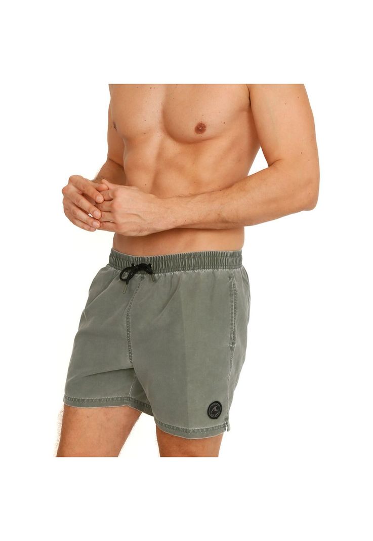 Traje de Baño Hombre Short Texas Oliva H2O Wear-3