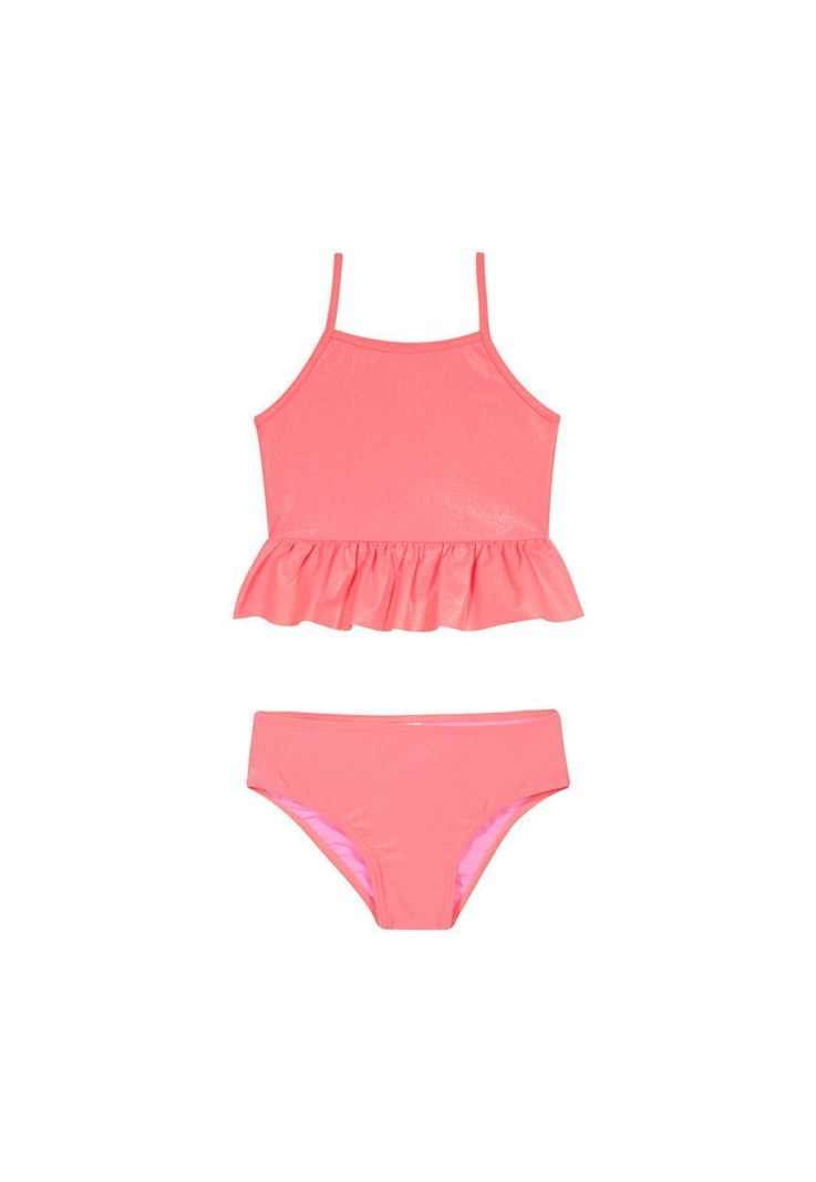 Traje de Bano Nina Tankini UV30+ H2O Wear Rojo 4